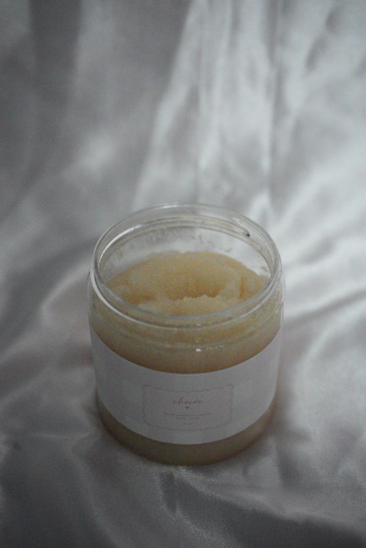 chérée sugar scrub