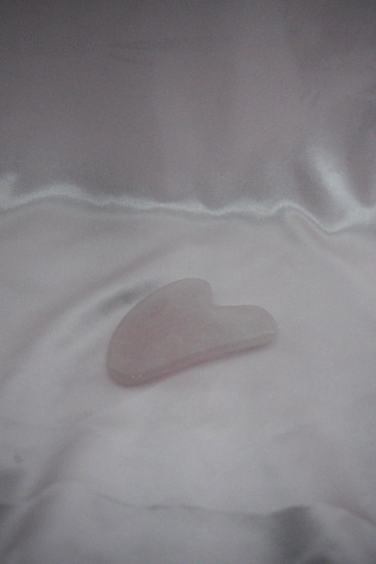 rose quartz gua sha