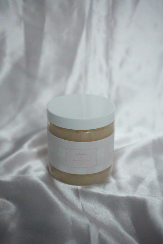 chérée sugar scrub
